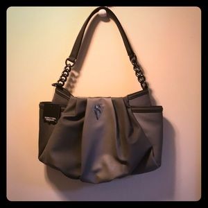 Simply Vera two-tone hobo bag grey